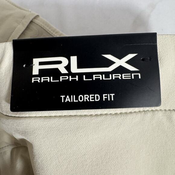 Polo Ralph Lauren RLX Men’s 36 Shorts Beige Golf Concept MSRP $125 - Picture 10 of 15